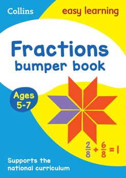 Paperback Collins Easy Learning Ks1 - Fractions Bumper Book Ages 5-7 Book