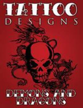 Paperback Tattoo Designs (Demons & Dragons) Book