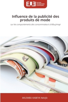 Paperback Influence de la publicité des produits de mode [French] Book