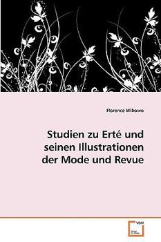 Paperback Studien zu Erté und seinen Illustrationen der Mode und Revue [German] Book