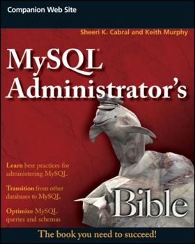 Paperback MySQL Administrator's Bible Book
