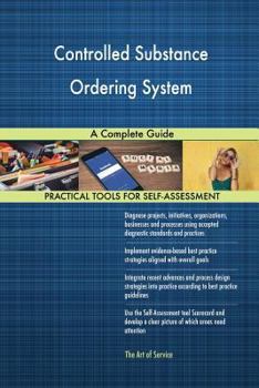 Paperback Controlled Substance Ordering System A Complete Guide Book