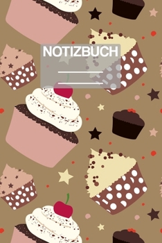 Notizbuch A5 Muster Zeichnung Cupcakes Muffins Suesse Schokolade: • 111 Seiten  • EXTRA Kalender 2020 •  Einzigartig •  Kariert •  Karo •  Raster  • Geschenk • Geschenkidee (German Edition)