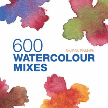 Hardcover 600 Watercolour Mixes Book