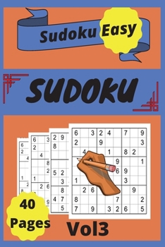 Paperback Sudoku Easy: Vol 3 Book