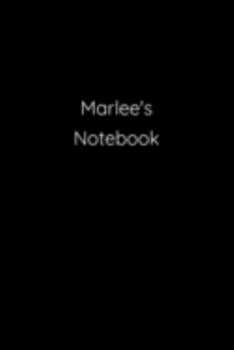 Paperback Marlee's Notebook: Notebook / Journal / Diary - 6 x 9 inches (15,24 x 22,86 cm), 150 pages. Book