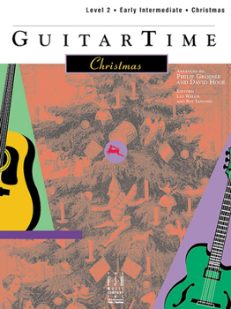 Paperback Guitartime Christmas, Level 2, Pick Style Book