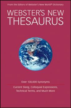 Paperback Webster's New Thesaurus, Target Edition Book