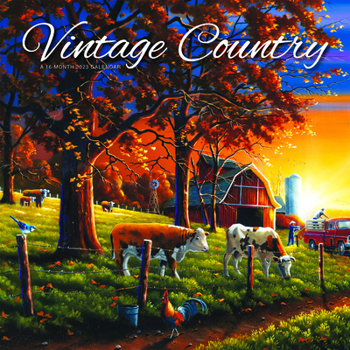 Calendar Vintage Country 2023 Square Hopper Book