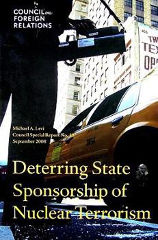 Paperback Deterring State Sponsorship of Nuclear Terrorism Book