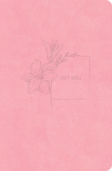 Imitation Leather CSB Compact Bible, Value Edition, Soft Pink Leathertouch Book