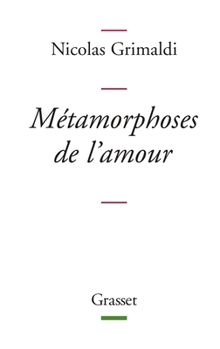 Paperback Métamorphoses de l'amour [French] Book