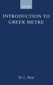 Paperback Introduction to Greek Metre Book