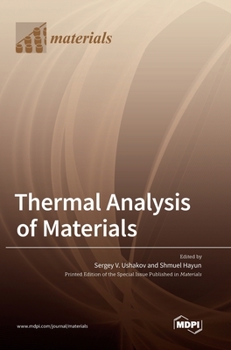 Hardcover Thermal Analysis of Materials Book