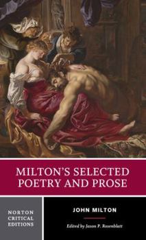Paperback Milton's Selected Poetry and Prose: A Norton Critical Edition Book