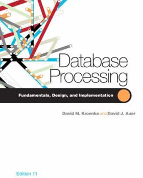 Hardcover Database Processing: Fundamentals, Design, and Implementation Book