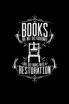 Paperback Books are not old fashioned restoration: 6x9 BOOKS - blank with numbers paper - notebook - notes Book