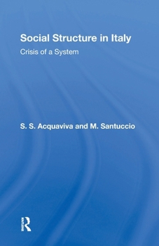 Paperback Social Structure In Italy Book