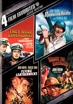 DVD 4 Film Favorites: John Wayne War Book