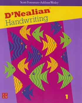 Paperback Dnealian Handwriting 1999 Student Edition (Consumable) Grade 1 Book
