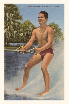 Paperback Vintage Journal Barefoot Water Skier, Florida Book