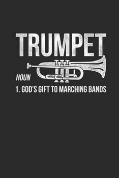 Paperback Trumpet: Trumpets Notebook, Graph Paper (6" x 9" - 120 pages) Musical Instruments Themed Notebook for Daily Journal, Diary, and Book