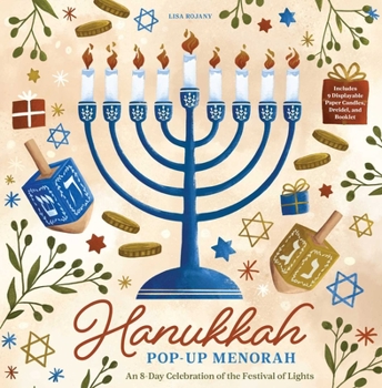 Hardcover Hanukkah Pop-Up Menorah: An 8-Day Celebration of the Festival of Lights Book