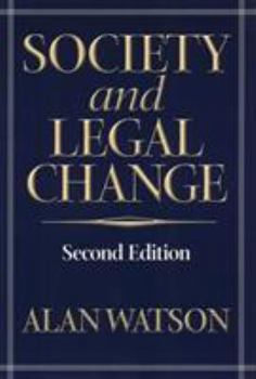 Hardcover Society and Legal Change Book