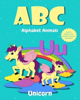 Paperback ABC Alphabet Animals: Cute children's ABC book, Animal Alphabet Book for Kids Book