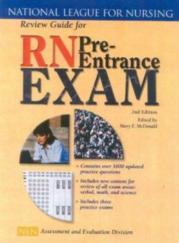 Paperback Review Guide for RN Pre Entrance Exam, 2nd Edition Book