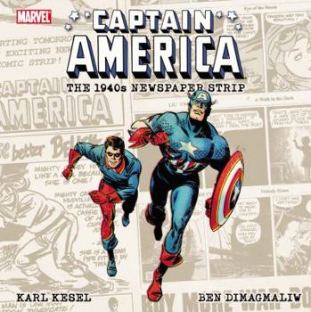 Paperback Captain America: The 1940s Newspaper Strip Book