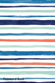 Paperback Password Book: Include Alphabetical Index With Hand Painted Watercolor Seamless Pattern Book