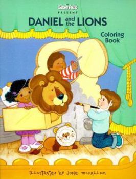 Paperback Daniel & Lions Coloring Book: Book