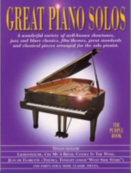 Paperback GREAT PIANO SOLOS - THE PURPLE BOOK (REVISED EDITION) PIANO Book