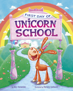 Hardcover First Day of Unicorn School Book