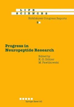 Progress in Neuropeptide Research (Birkhauser congress reports)