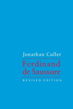Paperback Ferdinand de Saussure (Rev) Book