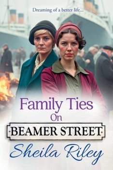 Paperback Family Ties on Beamer Street [Large Print] Book