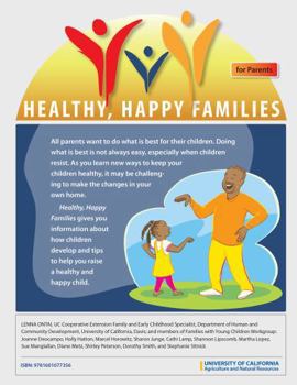 Hardcover Healthy, Happy Families Book