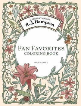 Fan Favorites Coloring Book (R.J. Hampson Signature Books)
