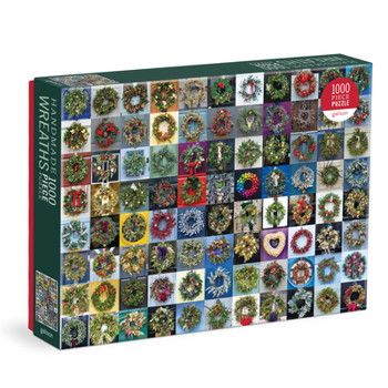Misc. Handmade Wreaths 1000 Piece Puzzle Book