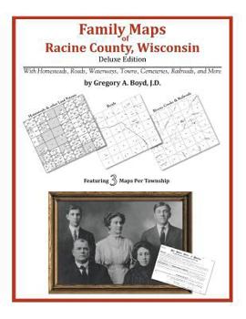Paperback Family Maps of Racine County, Wisconsin Book