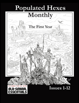 Paperback Populated Hexes Year One Book