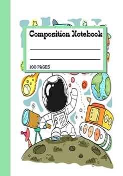 Paperback Composition Book: 100 Pages Book