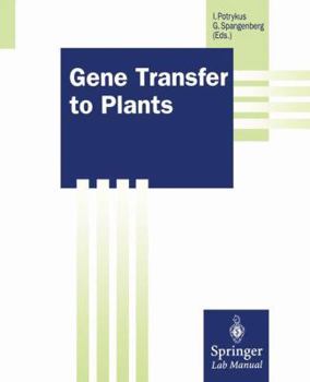 Paperback Gene Transfer to Plants Book