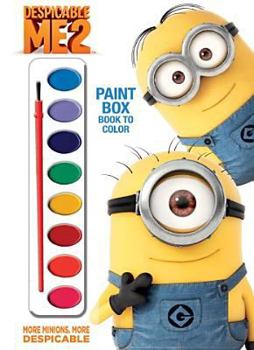 Paperback Despicable Me 2: More Minions, More Despicable [With Paint Brush and Paint] Book