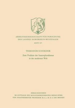 Paperback Zum Problem Des Staatenpluralismus in Der Modernen Welt [German] Book