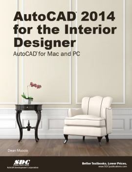 Paperback AutoCAD 2014 for the Interior Designer Book