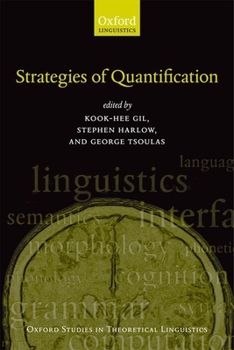 Paperback Strategies of Quantification Book