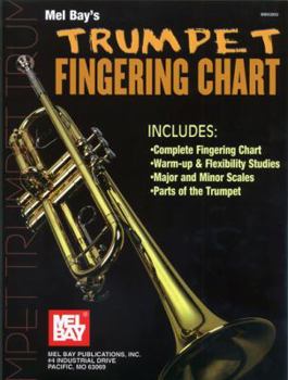 Paperback Trumpet Fingering Chart Book